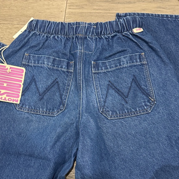 NWT MOTHER - SNACKS Drawstring Jeans - Picture 5 of 5